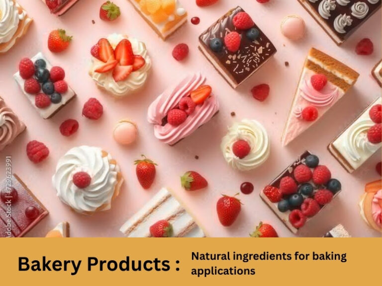 Bakery Products Industries Application