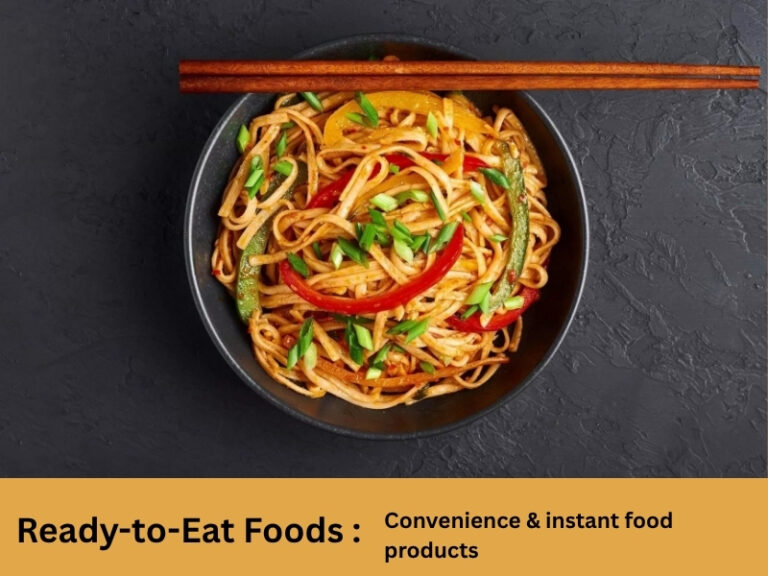 Ready to eat Foods Industries Application